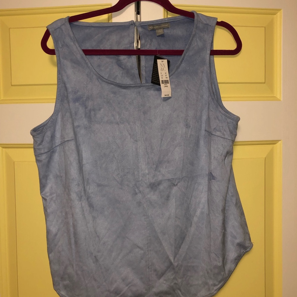 New York and Company Velvet Top, Unique